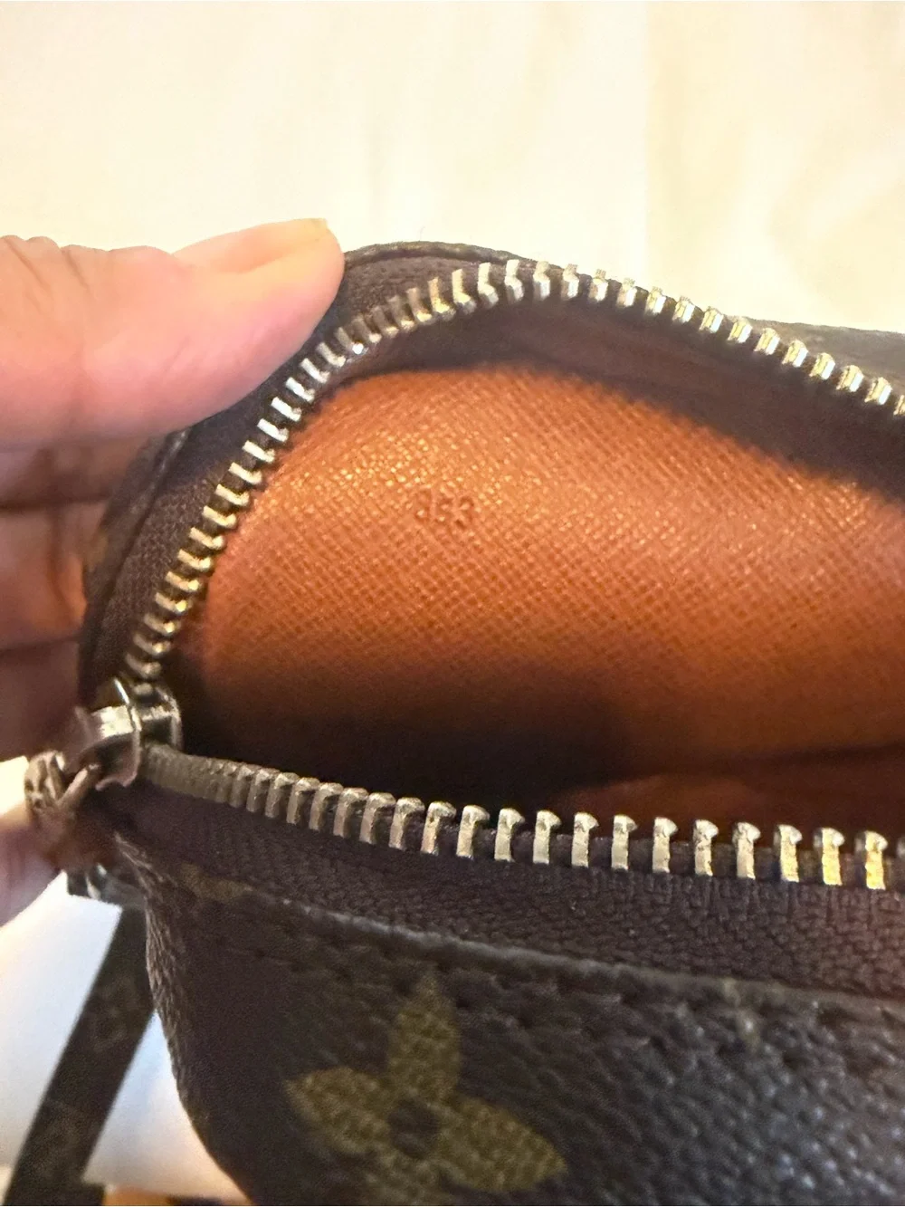 Louis Vuitton Monogram Canvas Messenger Bag - Brown with Tan Trim